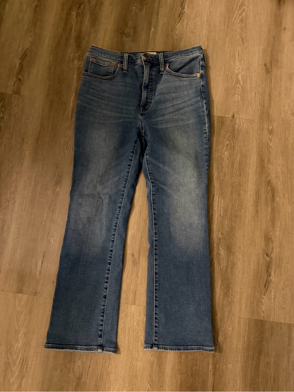 Madewell Medium Wash Flare Jeans